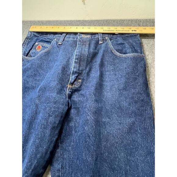 Wrangler 20X Jeans Men’s 36x32 Straight Fit Dark Wash Denim Mexico USA Fabric - Picture 10 of 10